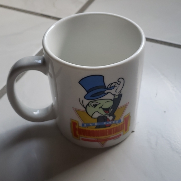 Disney Other - Vintage rare "Jiminy Cricket", Disney coffee mug